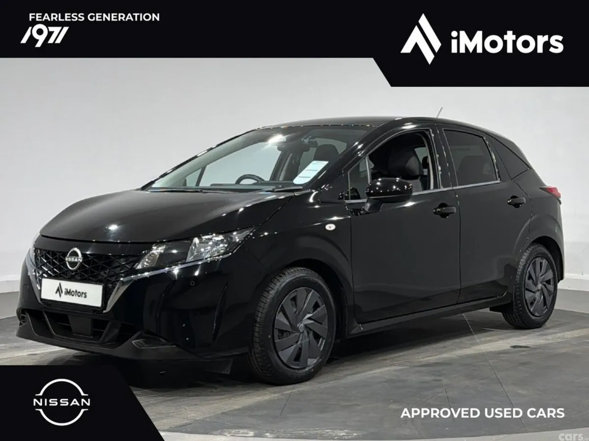 Nissan Note Hatchback, Petrol Hybrid, 2022, Black
