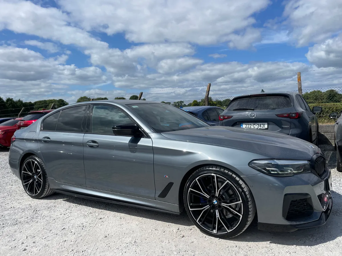 BMW 5-Series Saloon, Diesel, 2021, Blue