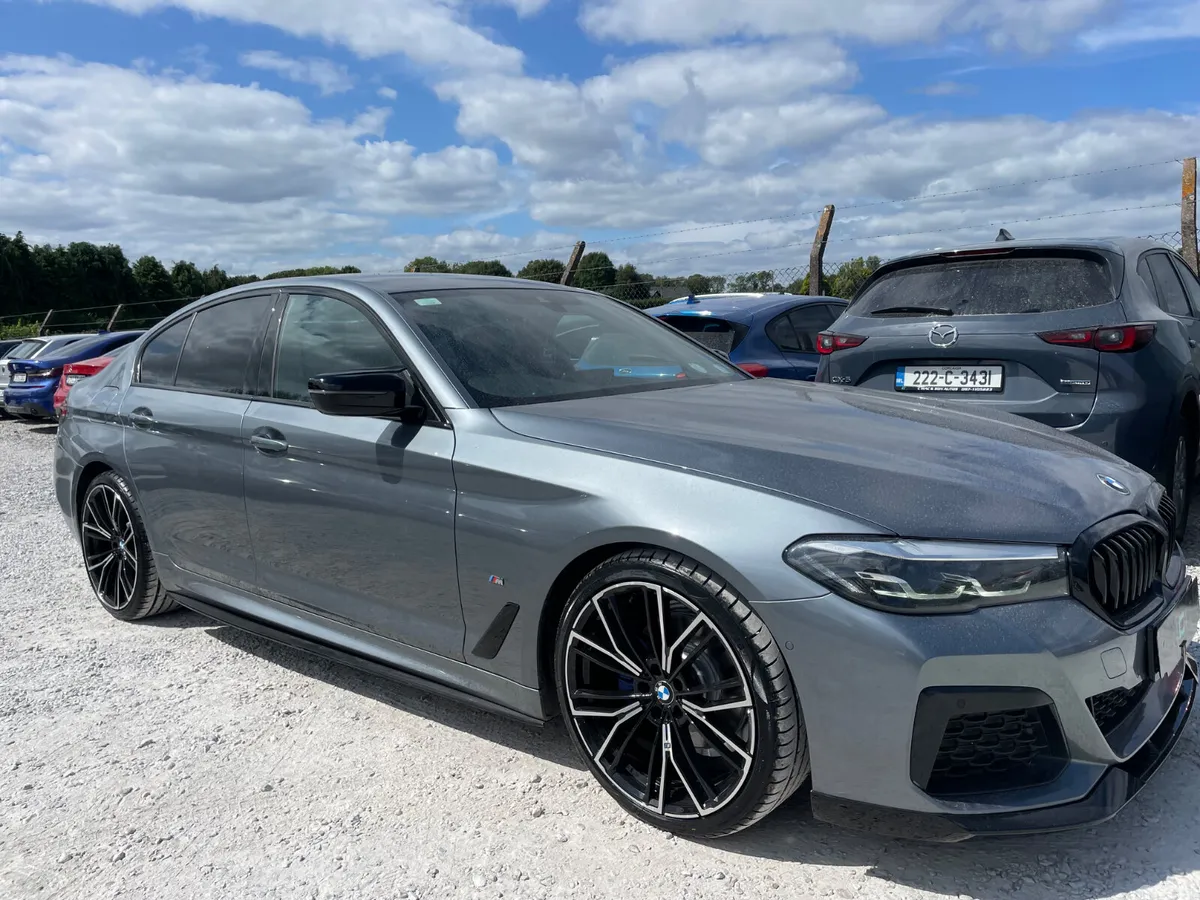 BMW 5-Series Saloon, Diesel, 2021, Blue
