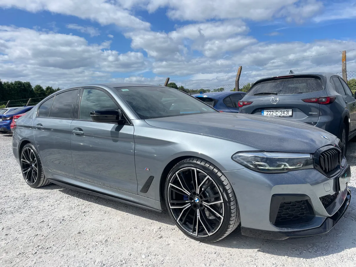BMW 5-Series Saloon, Diesel, 2021, Blue