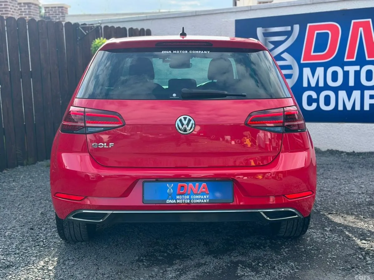 Volkswagen Golf Hatchback, Petrol, 2018, Red