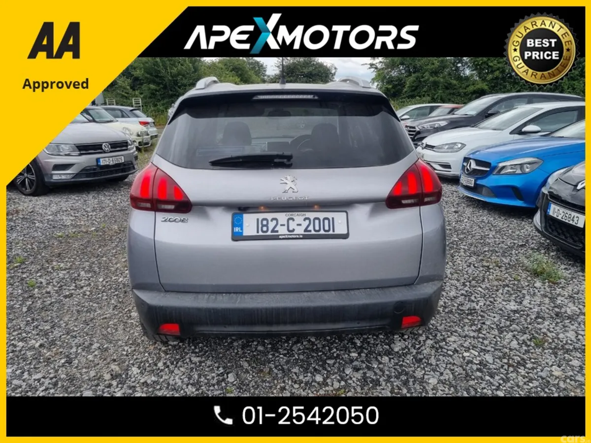 Peugeot 2008 SUV, Petrol, 2018, Grey