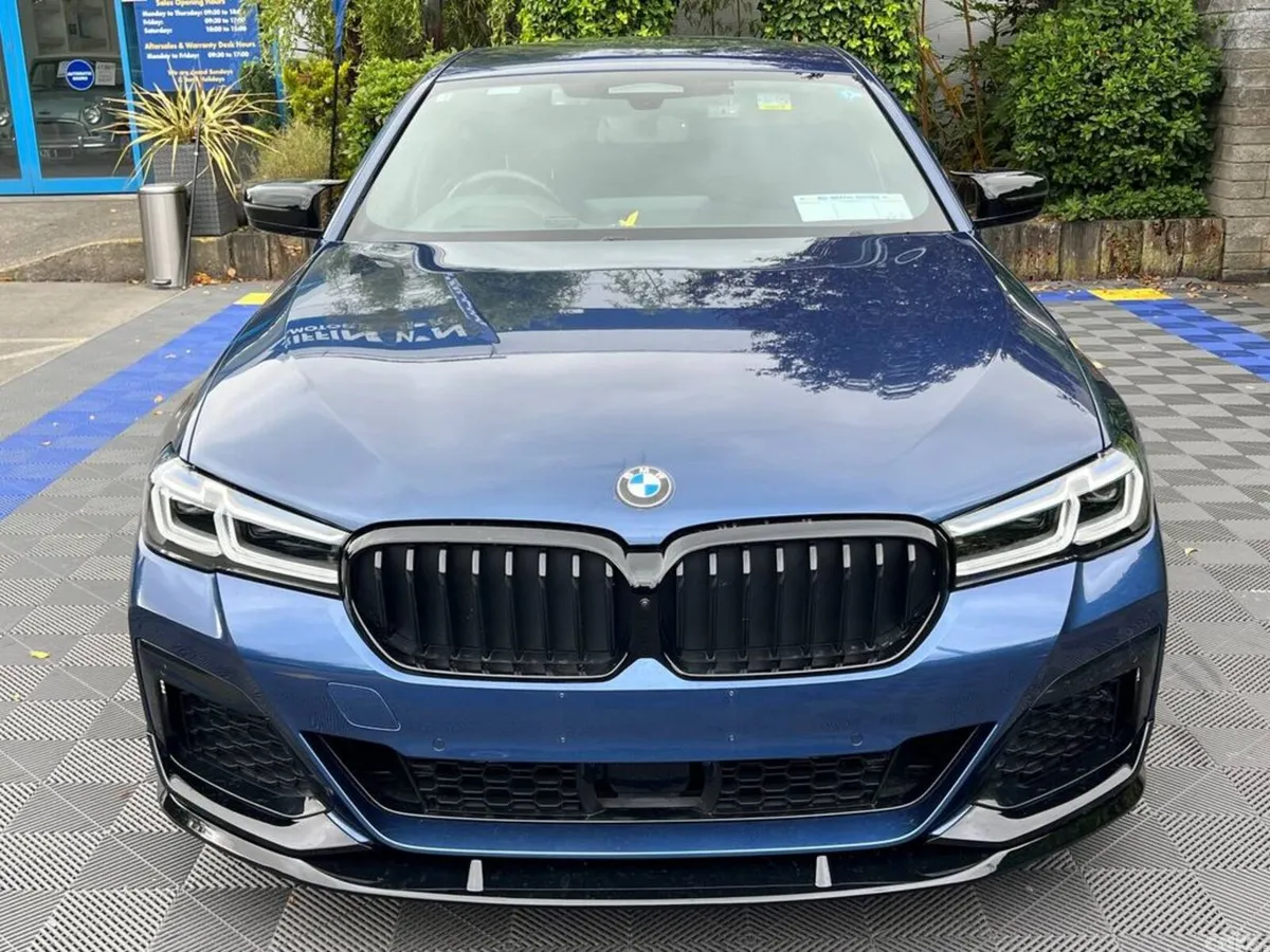 BMW 5-Series Saloon, Petrol Plug-in Hybrid, 2021, Blue