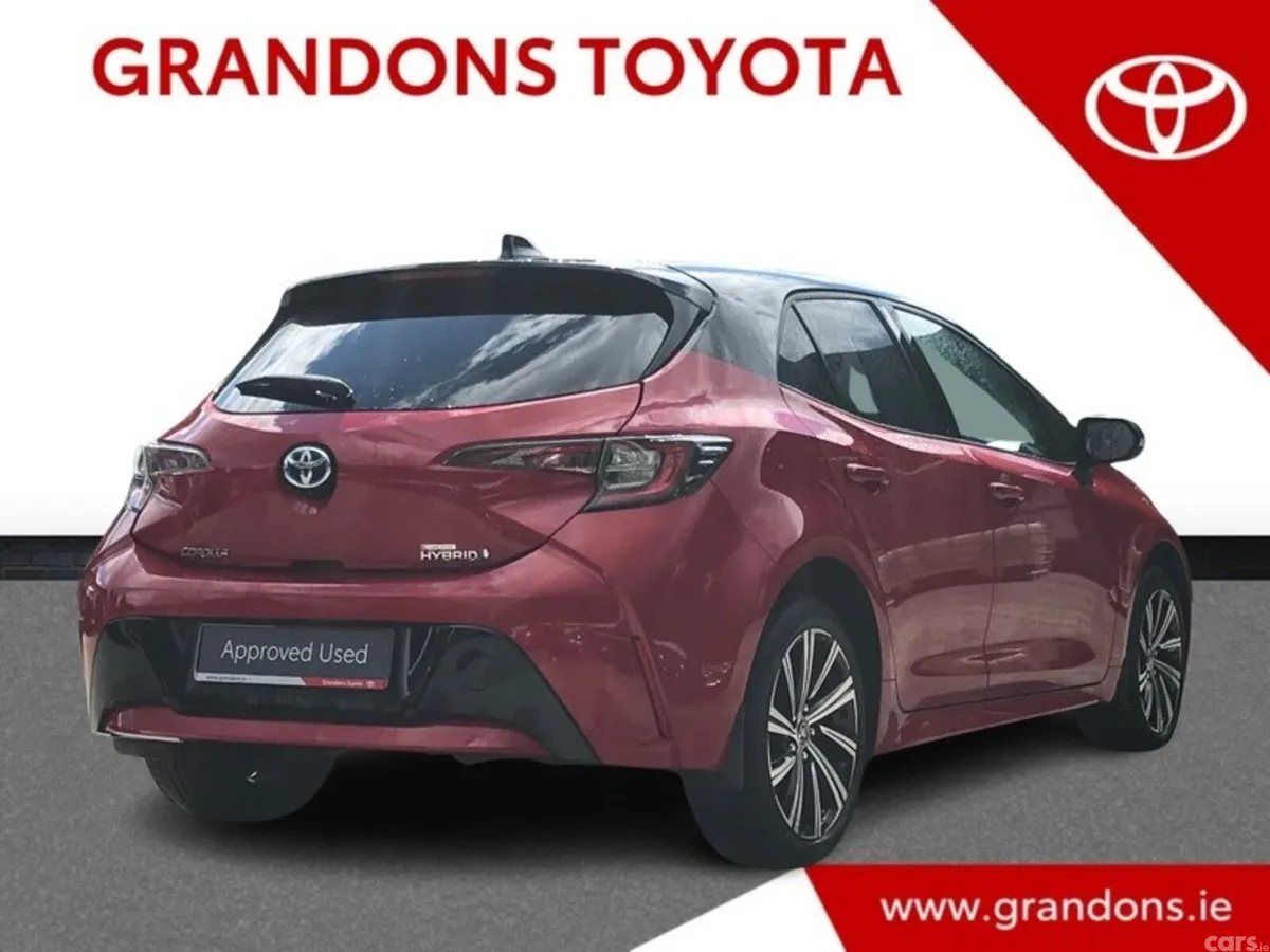 Toyota Corolla Hatchback, Petrol Hybrid, 2023, Red