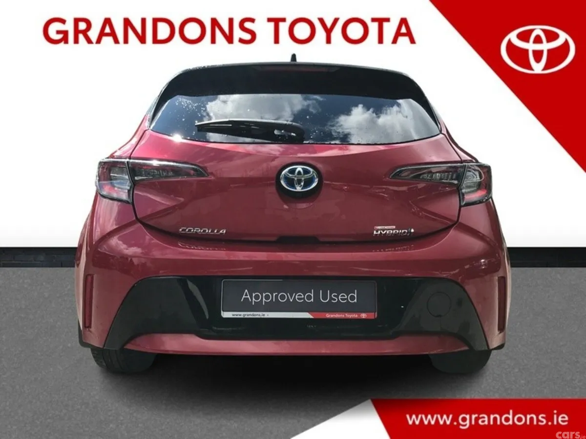 Toyota Corolla Hatchback, Petrol Hybrid, 2023, Red