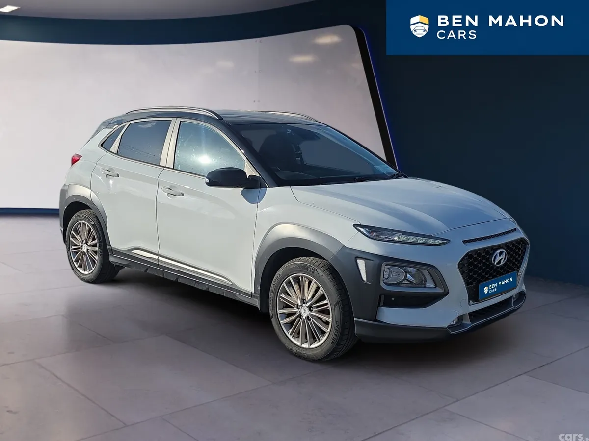 Hyundai KONA MPV, Petrol, 2019, White