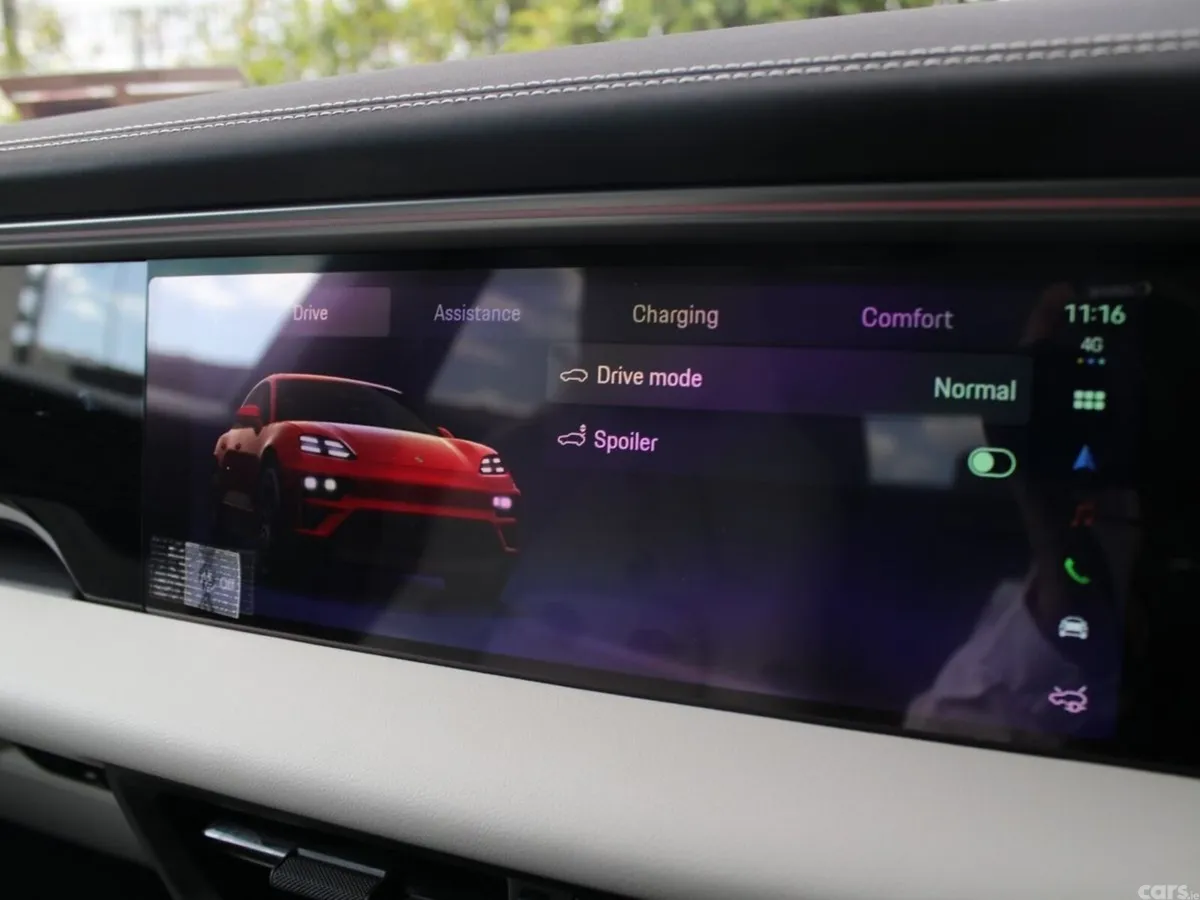 Porsche Macan SUV, Electric, 2026, Red