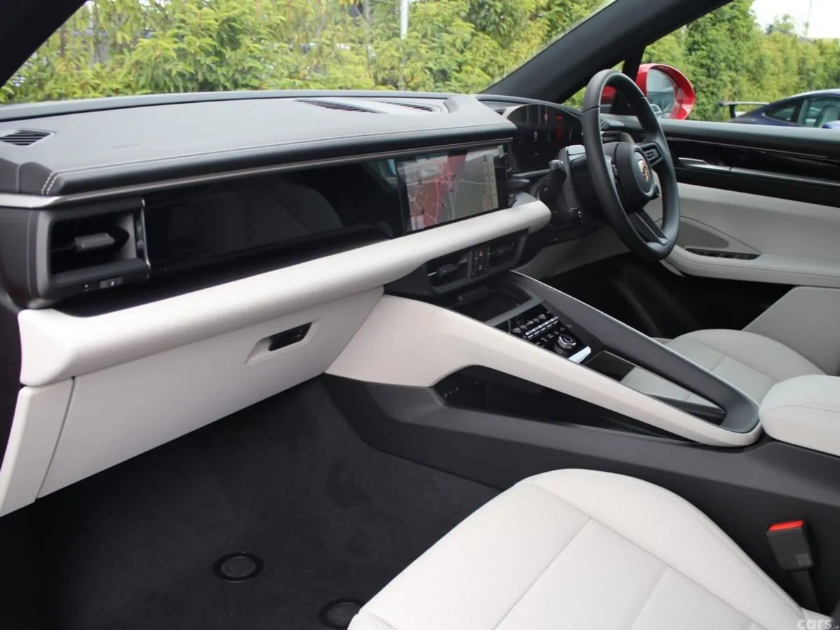 Porsche Macan SUV, Electric, 2026, Red