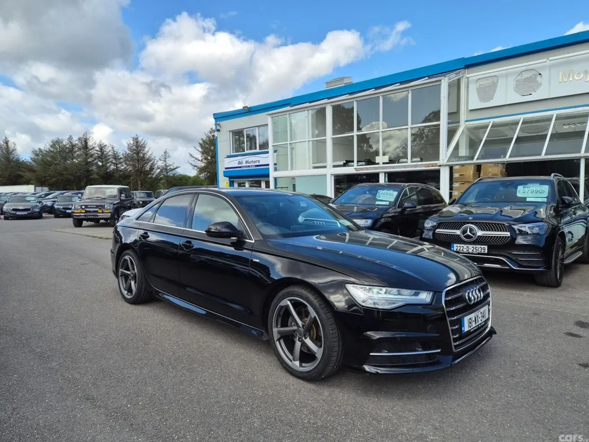 Audi A6 Saloon, Diesel, 2018, Black