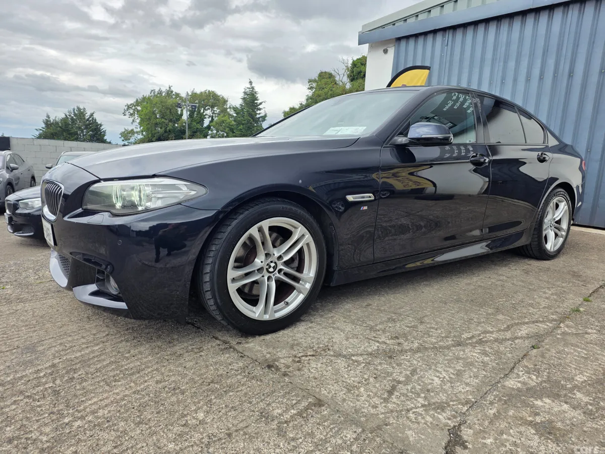 BMW 5-Series Saloon, Diesel, 2016, Blue