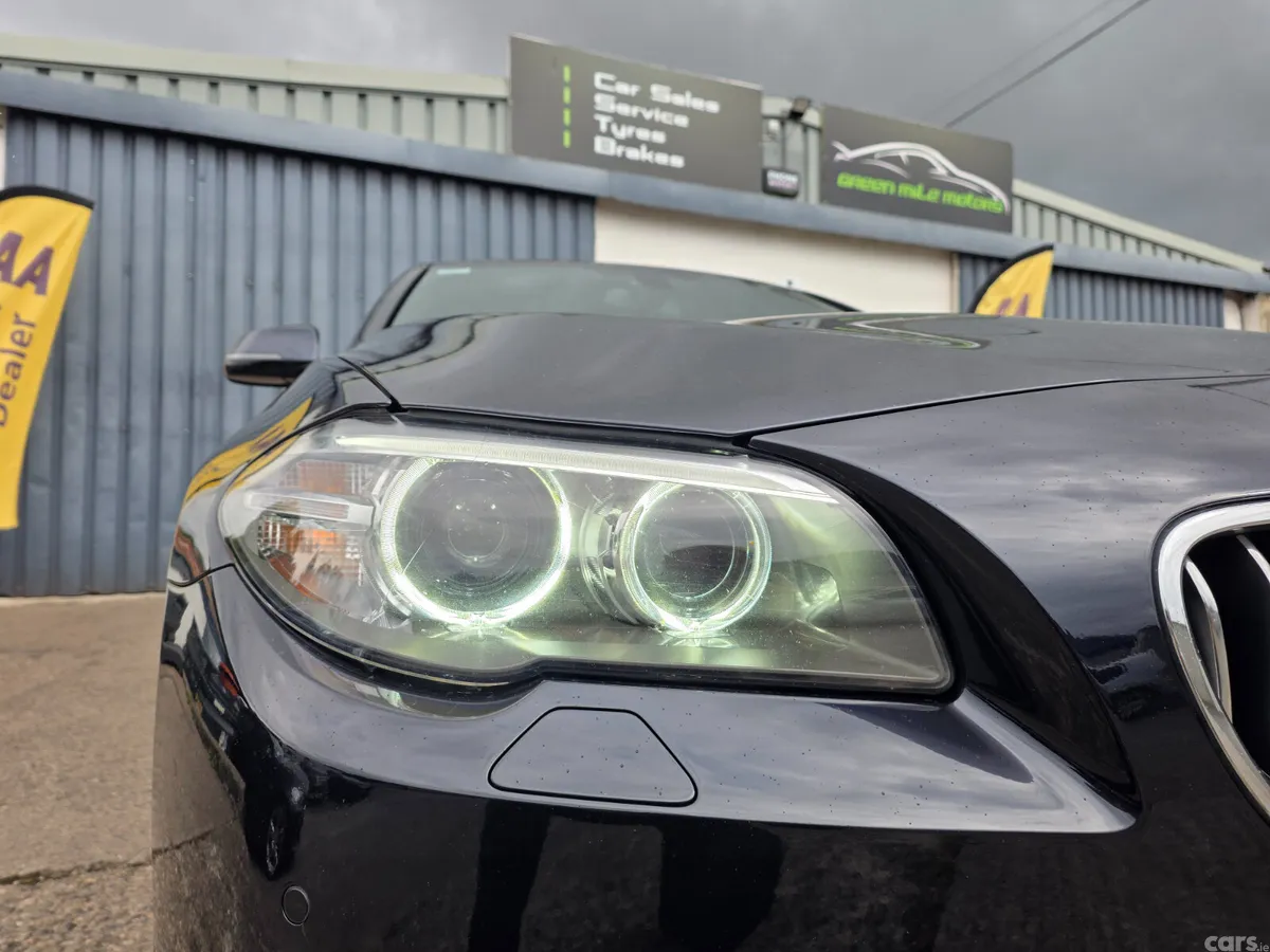 BMW 5-Series Saloon, Diesel, 2016, Blue