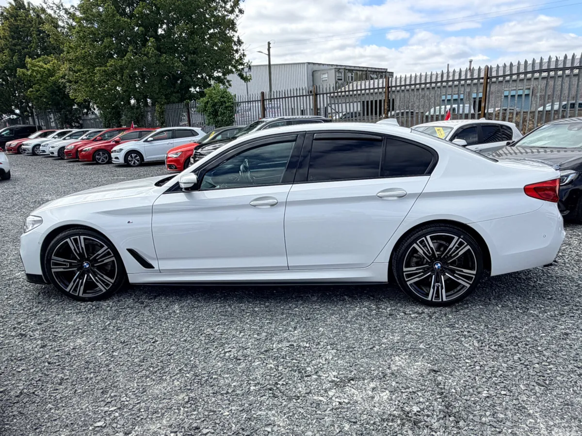 BMW 5-Series Saloon, Diesel, 2019, White