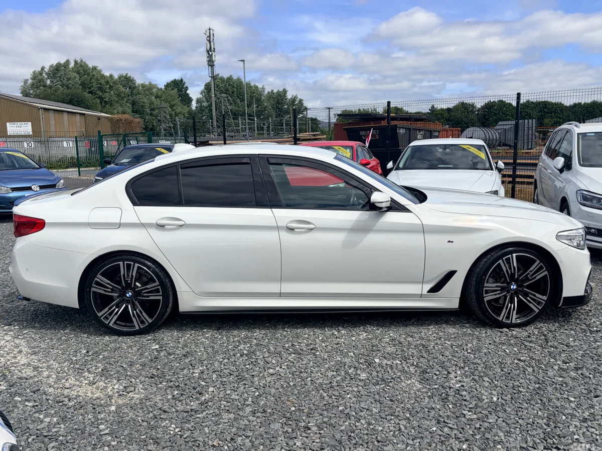 BMW 5-Series Saloon, Diesel, 2019, White