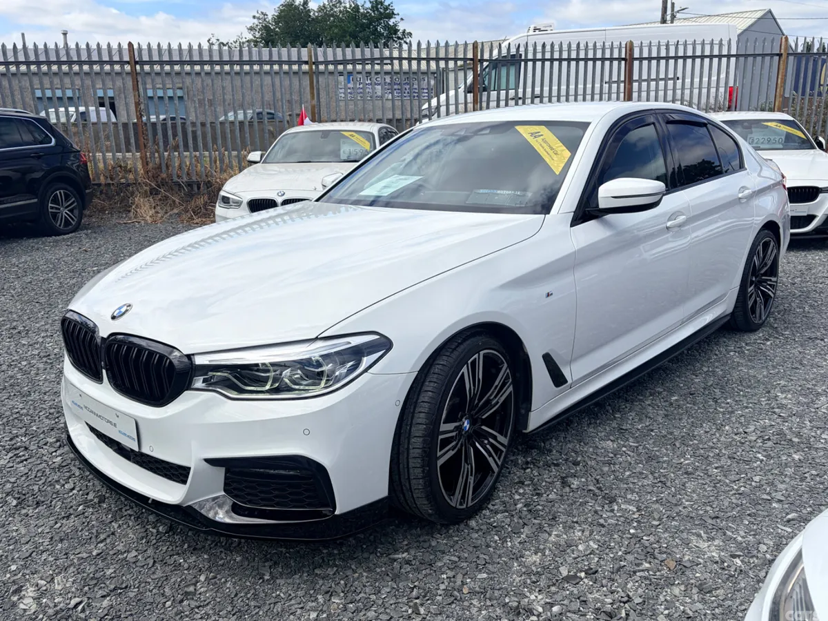 BMW 5-Series Saloon, Diesel, 2019, White