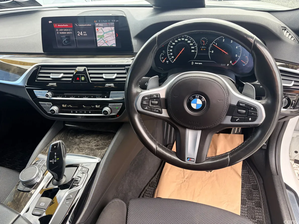 BMW 5-Series Saloon, Diesel, 2019, White