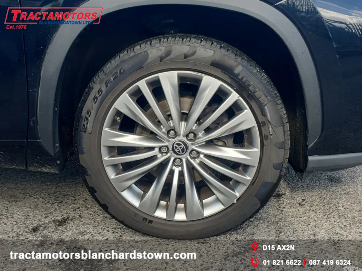 Toyota Highlander Estate, Petrol Hybrid, 2022, Black