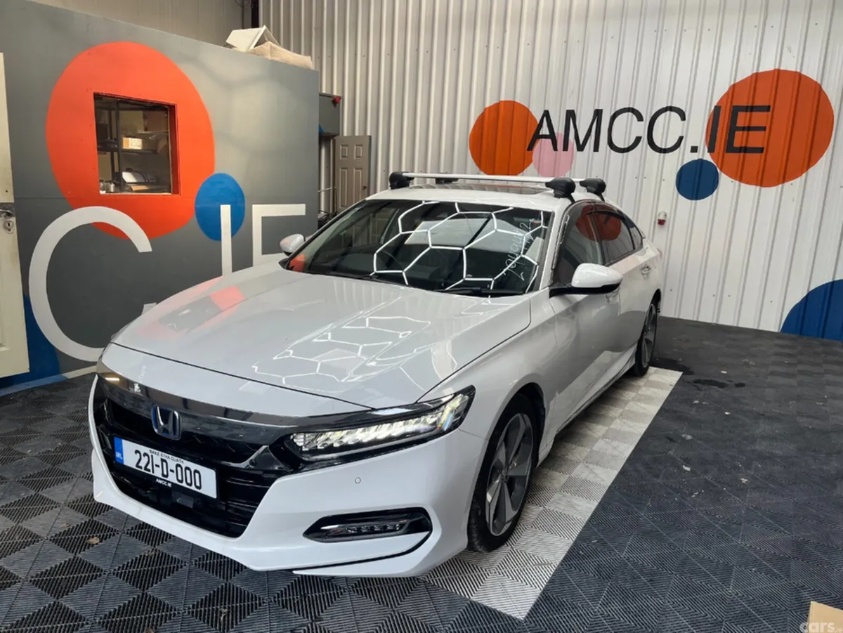 Honda Accord Saloon, Petrol Hybrid, 2022, White