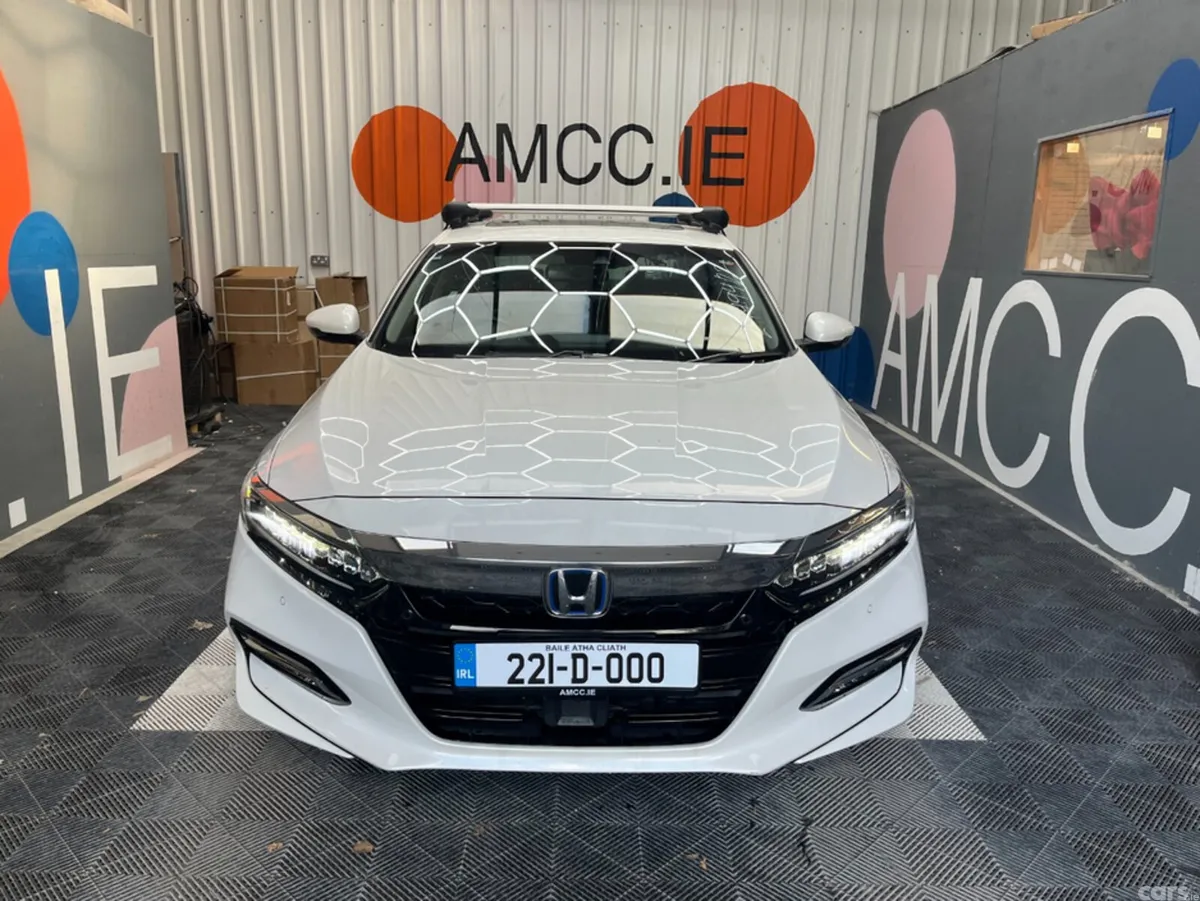 Honda Accord Saloon, Petrol Hybrid, 2022, White