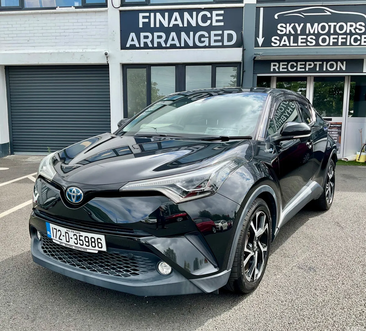 Toyota C-HR Hatchback, Petrol Hybrid, 2017, Black