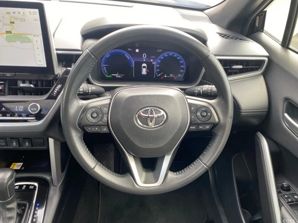Toyota Corolla Cross SUV, Petrol Hybrid, 2024, Black