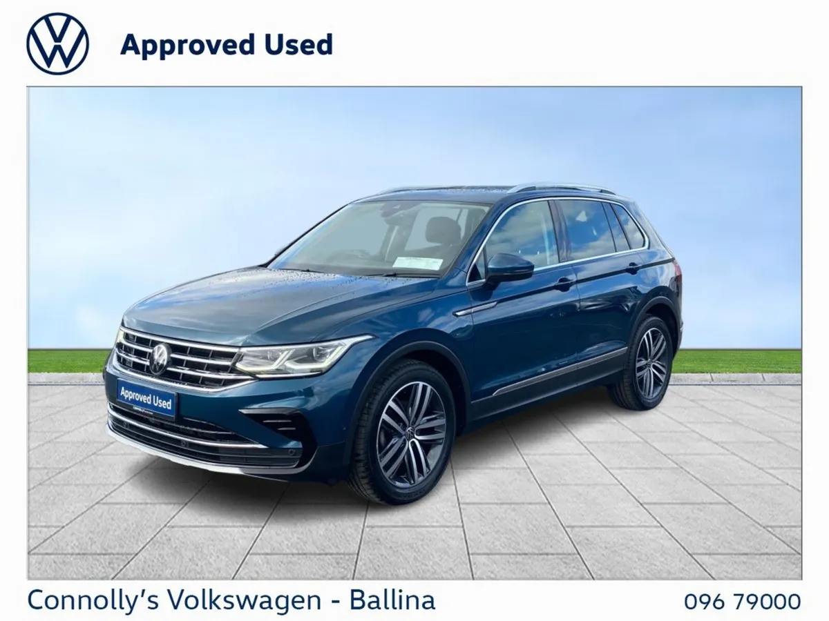 Volkswagen Tiguan SUV, Diesel, 2023, Blue