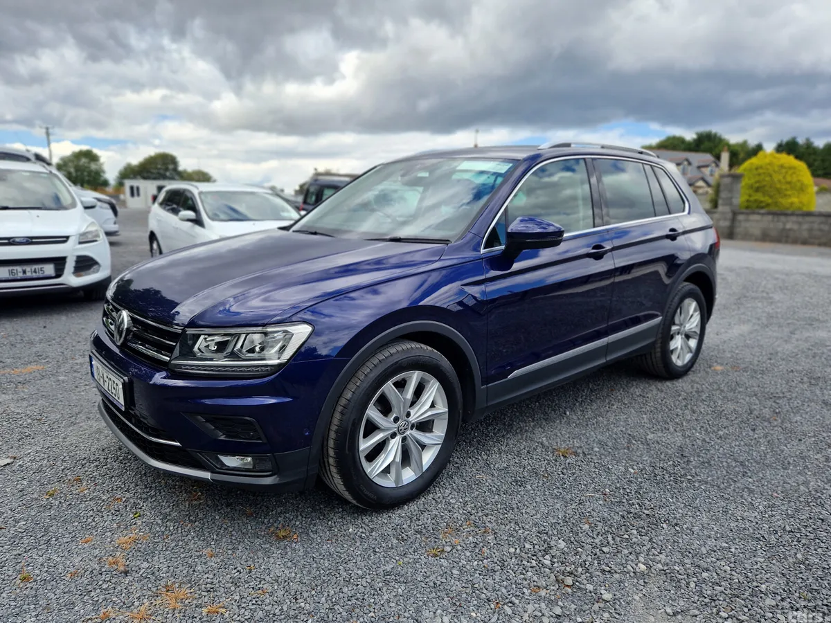 Volkswagen Tiguan SUV, Diesel, 2019, Blue