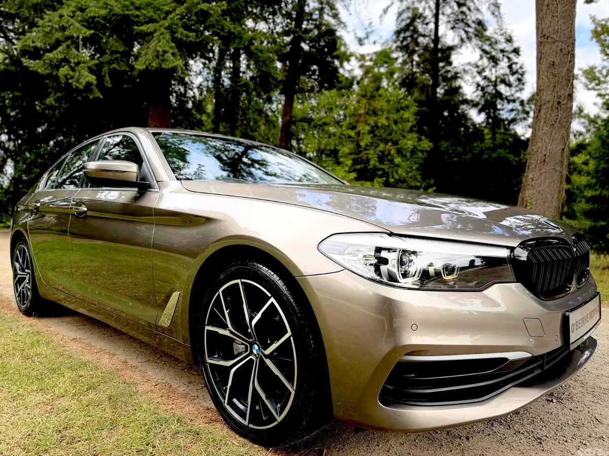 BMW 5-Series Saloon, Diesel, 2017, Grey