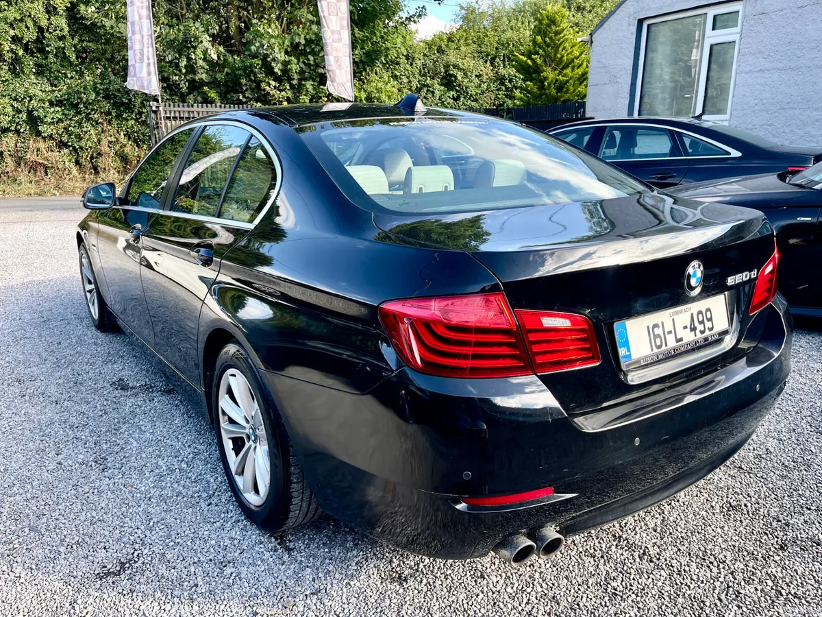 BMW 5-Series Saloon, Diesel, 2016, Black