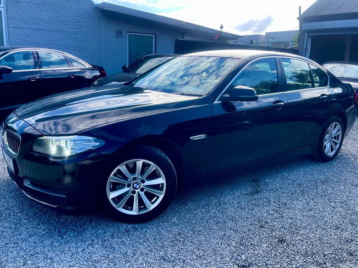 BMW 5-Series Saloon, Diesel, 2016, Black