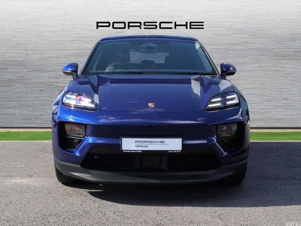 Porsche Macan SUV, Electric, 2026, Blue
