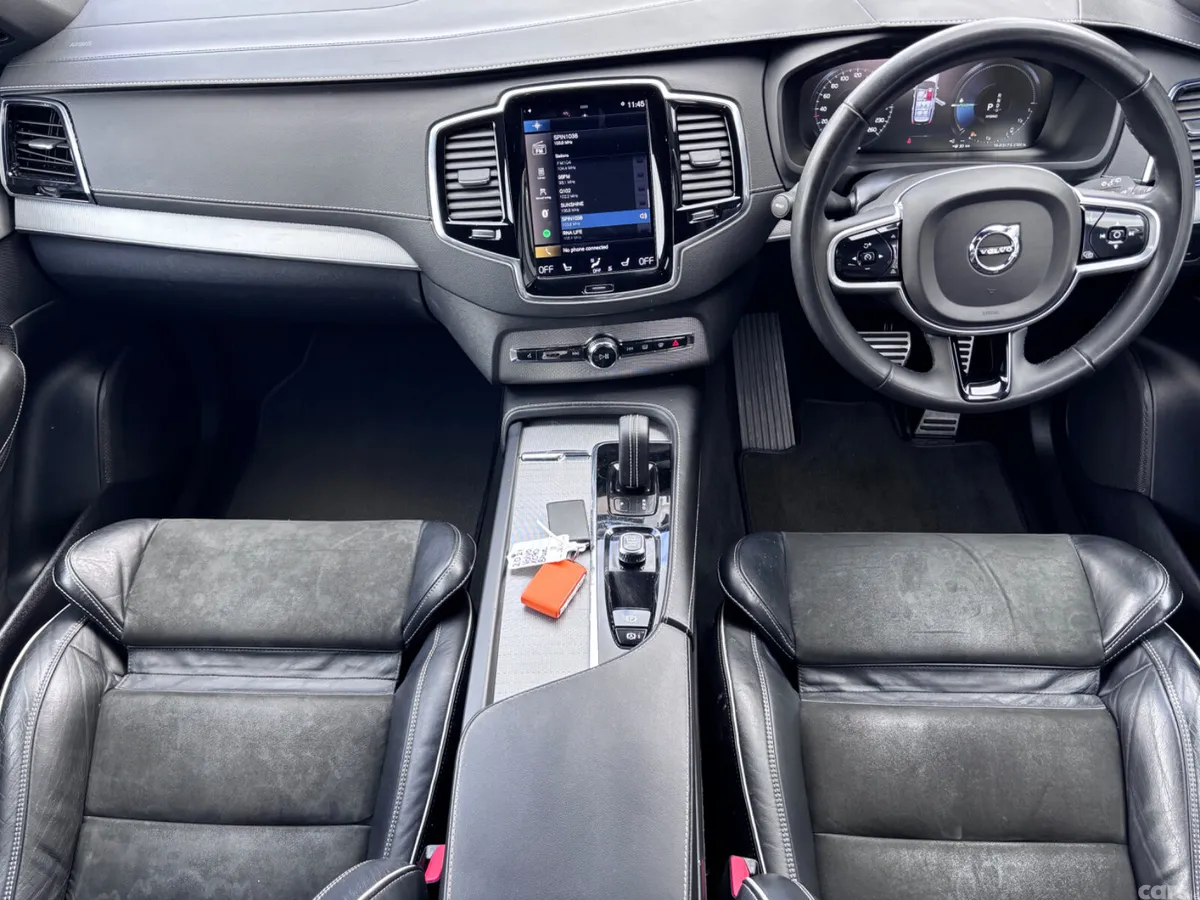 Volvo XC90 SUV, Petrol Plug-in Hybrid, 2021, Blue