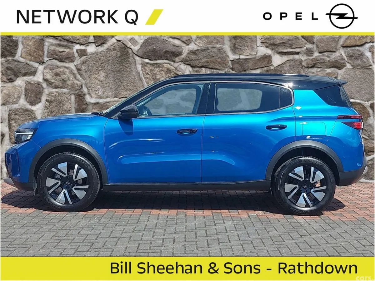 Opel Frontera SUV, Petrol Hybrid, 2026, Blue