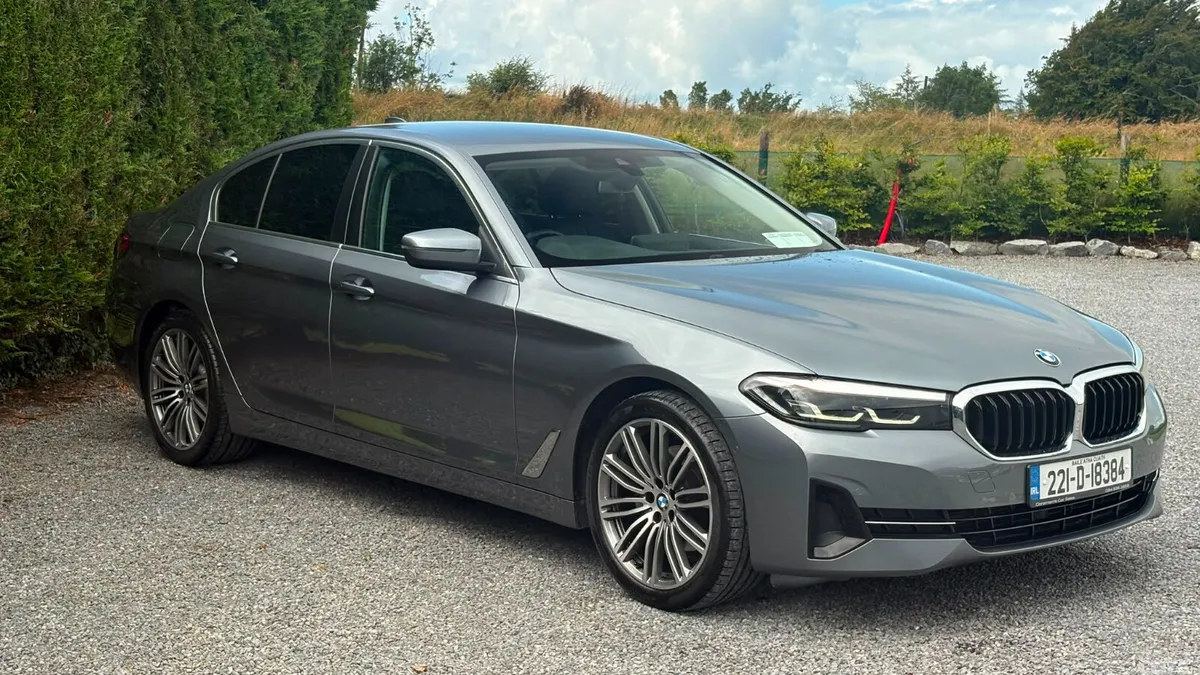 BMW 5-Series Saloon, Diesel, 2022, Blue
