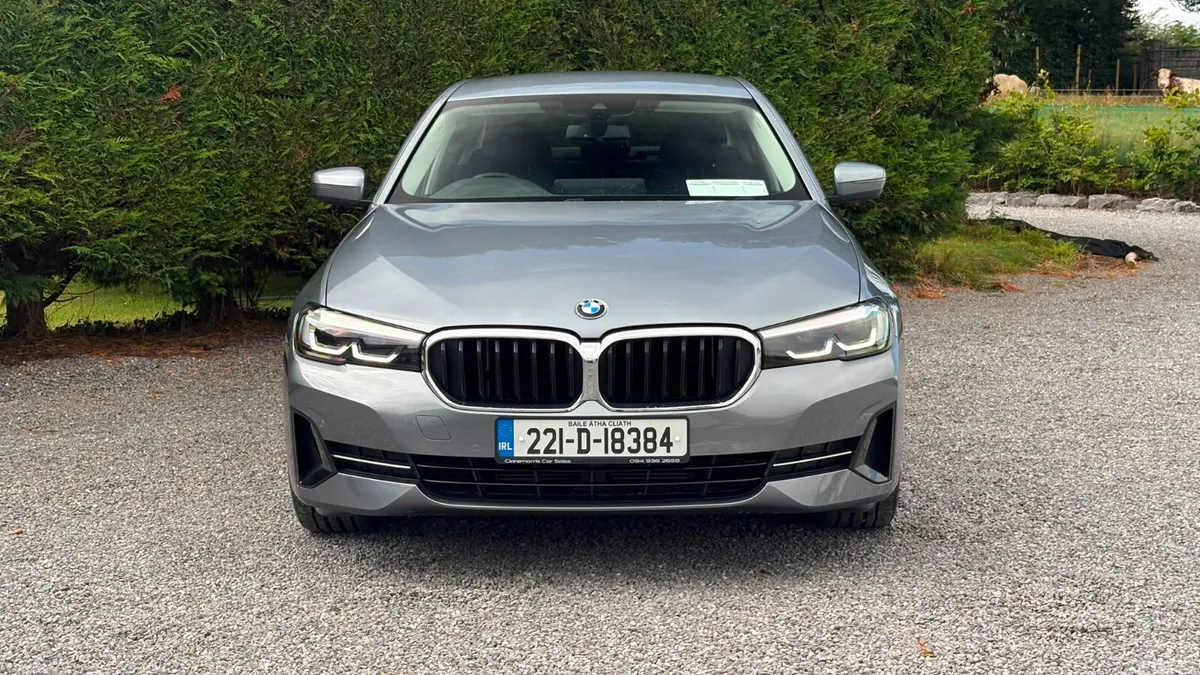 BMW 5-Series Saloon, Diesel, 2022, Blue