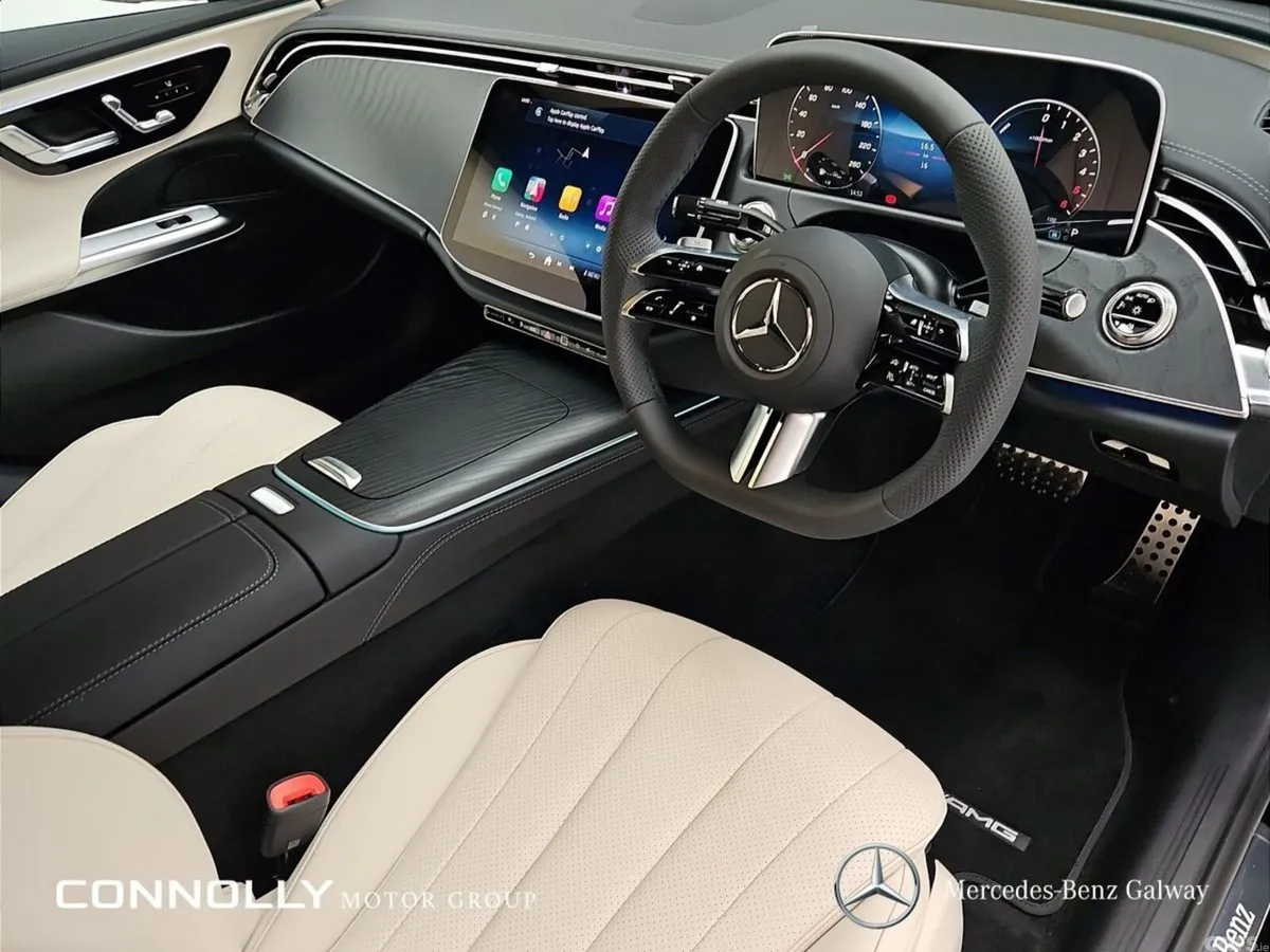 Mercedes-Benz E-Class Saloon, Diesel Plug-in Hybrid, 2026, Black