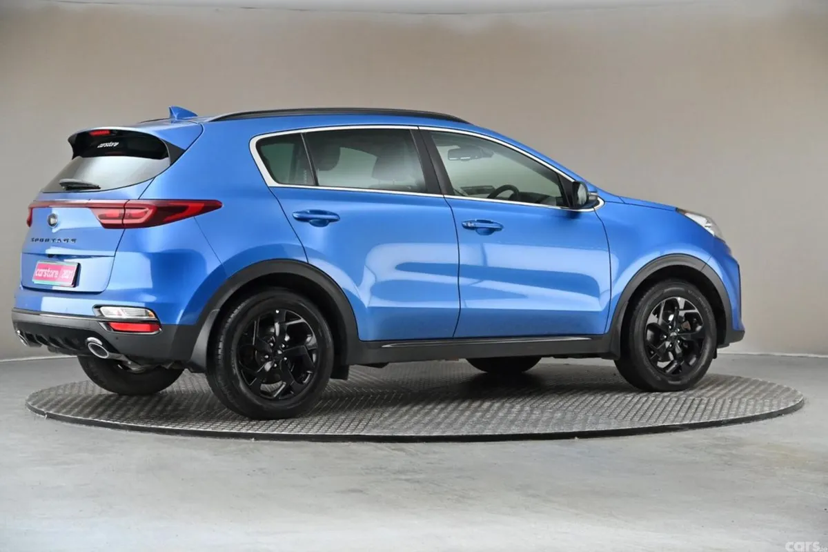 Kia Sportage SUV, Diesel Hybrid, 2021, Blue