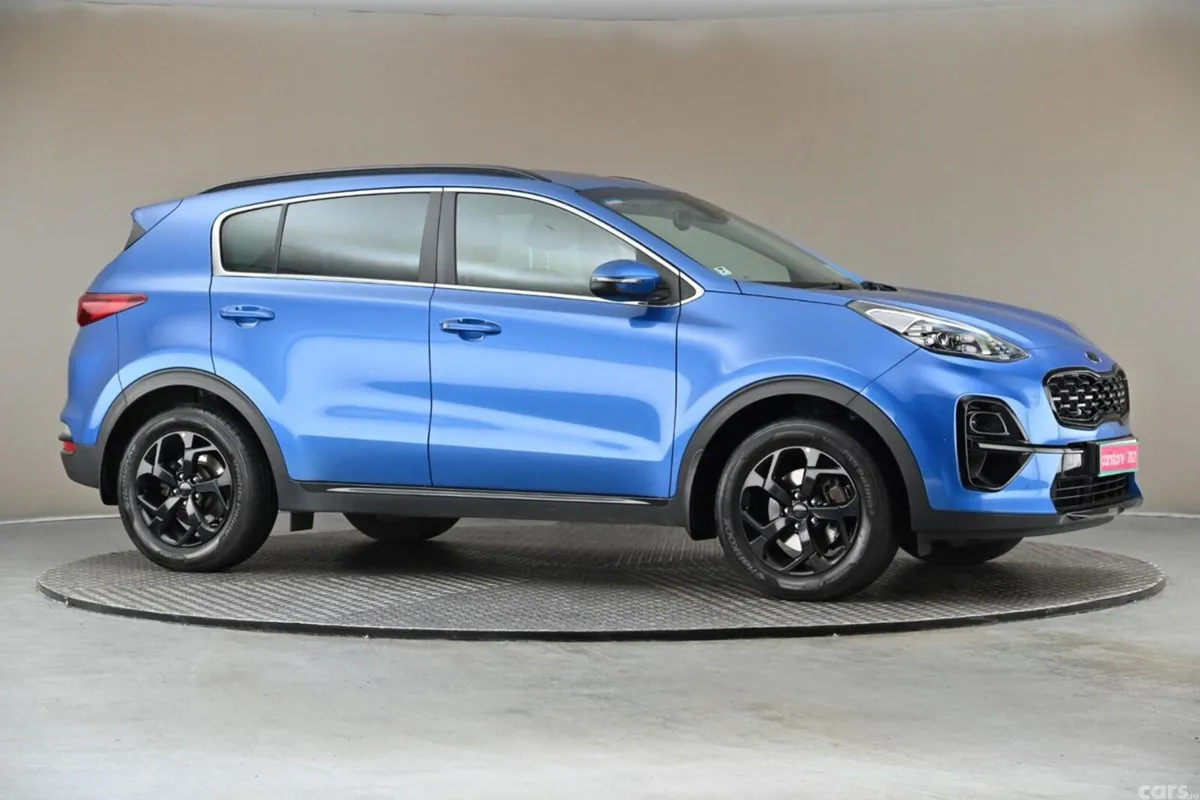 Kia Sportage SUV, Diesel Hybrid, 2021, Blue