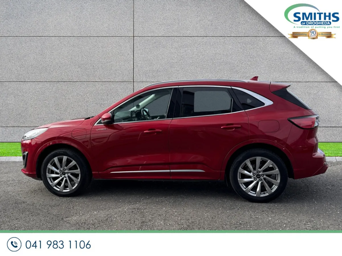 Ford Kuga MPV, Petrol Plug-in Hybrid, 2023, Red