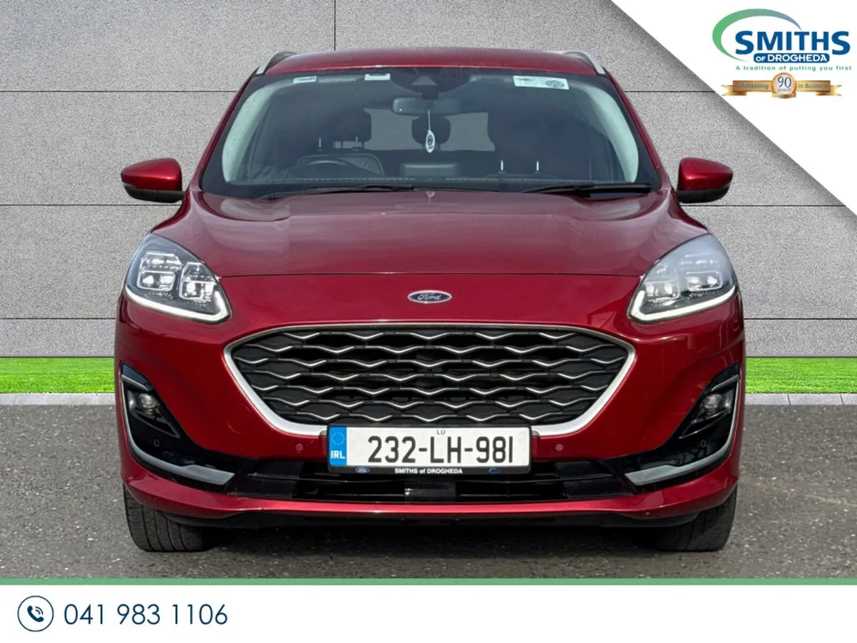 Ford Kuga MPV, Petrol Plug-in Hybrid, 2023, Red