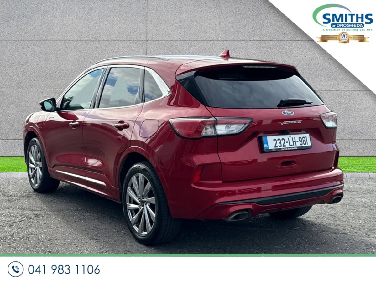 Ford Kuga MPV, Petrol Plug-in Hybrid, 2023, Red