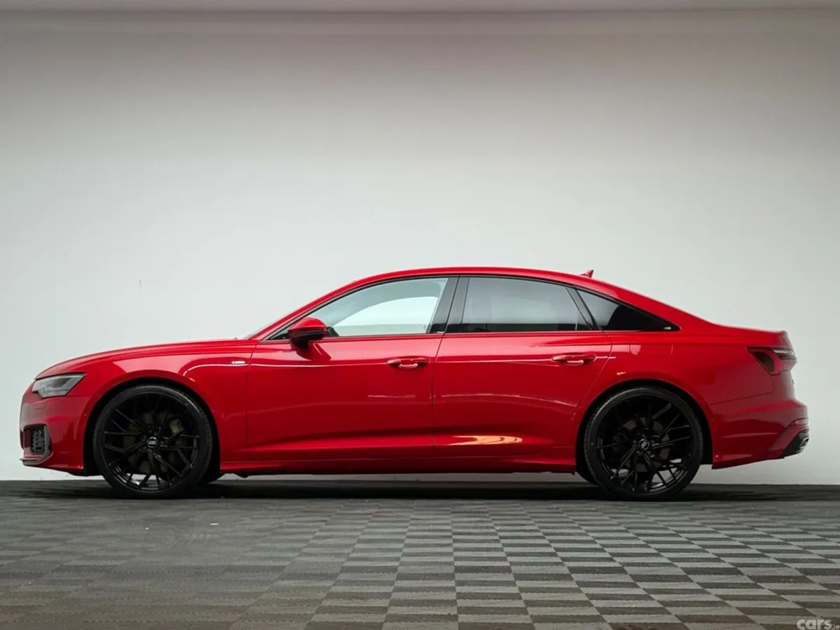 Audi A6 Saloon, Petrol Plug-in Hybrid, 2023, Red