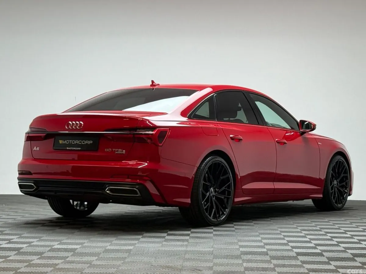 Audi A6 Saloon, Petrol Plug-in Hybrid, 2023, Red