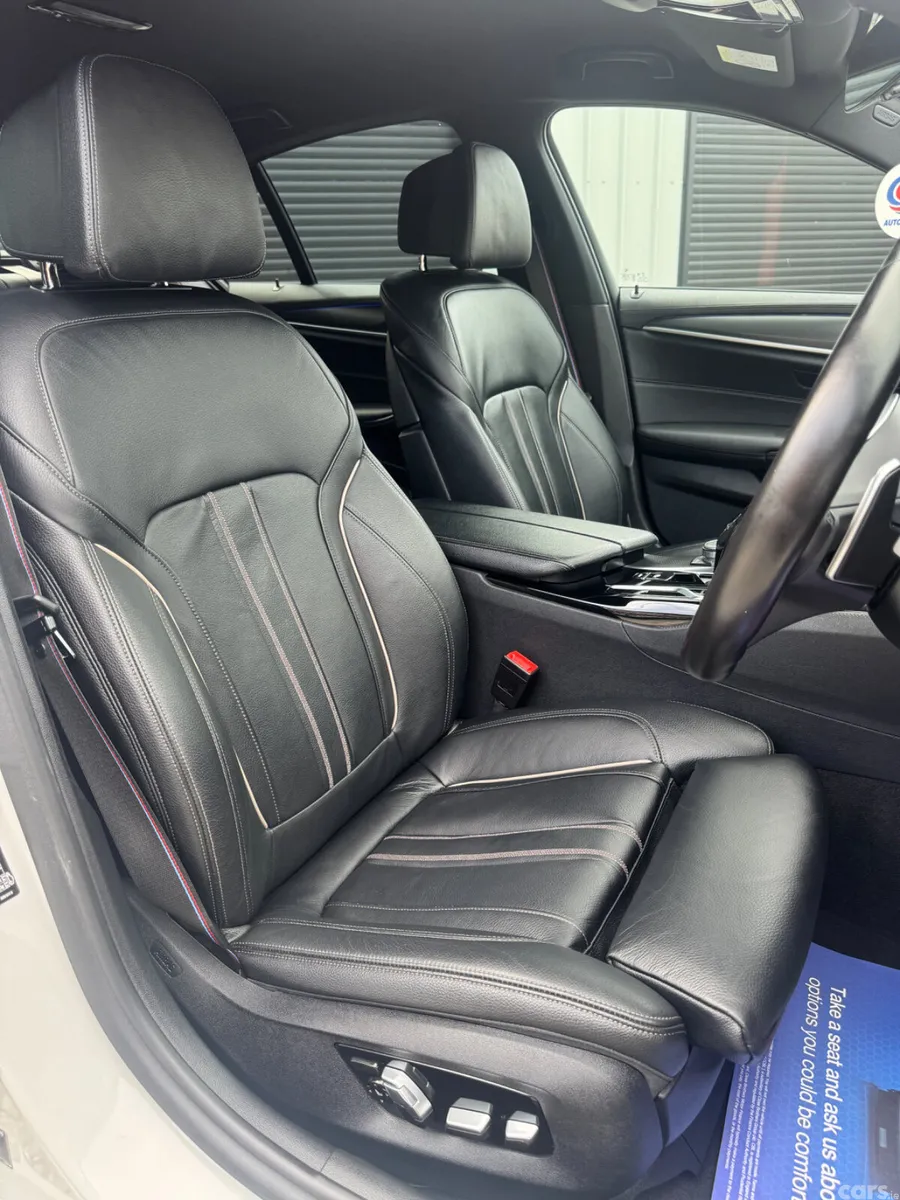 BMW 5-Series Saloon, Diesel Hybrid, 2021, White