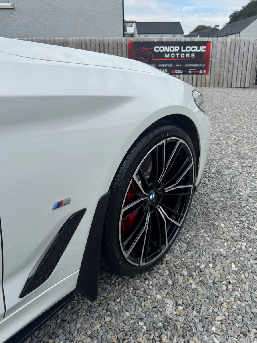 BMW 5-Series Saloon, Diesel Hybrid, 2021, White