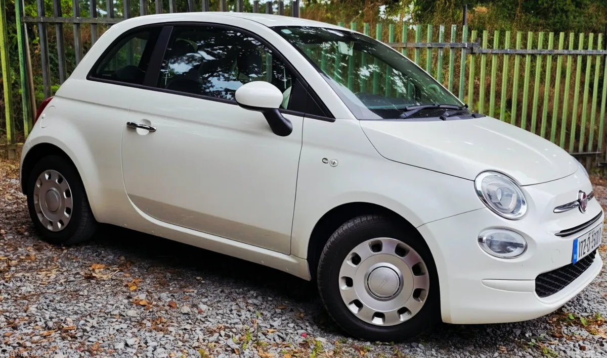 Fiat 500 Hatchback, Petrol, 2017, White