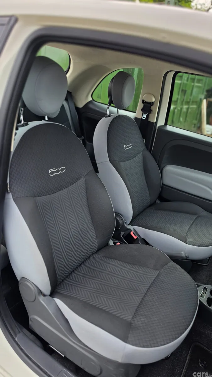 Fiat 500 Hatchback, Petrol, 2017, White