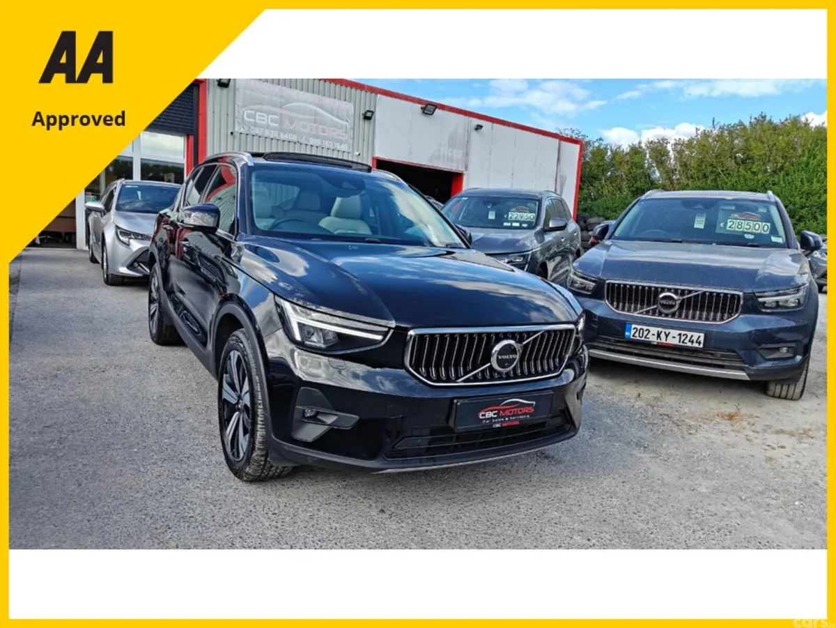 Volvo XC40 SUV, Petrol Plug-in Hybrid, 2022, Black