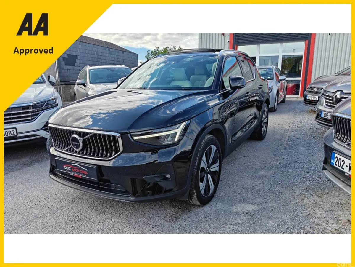 Volvo XC40 SUV, Petrol Plug-in Hybrid, 2022, Black