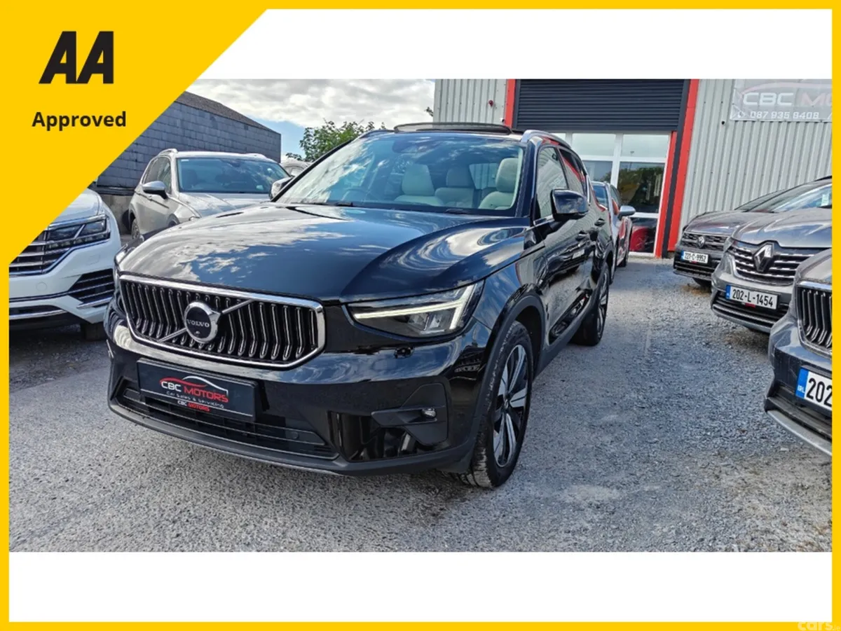 Volvo XC40 SUV, Petrol Plug-in Hybrid, 2022, Black