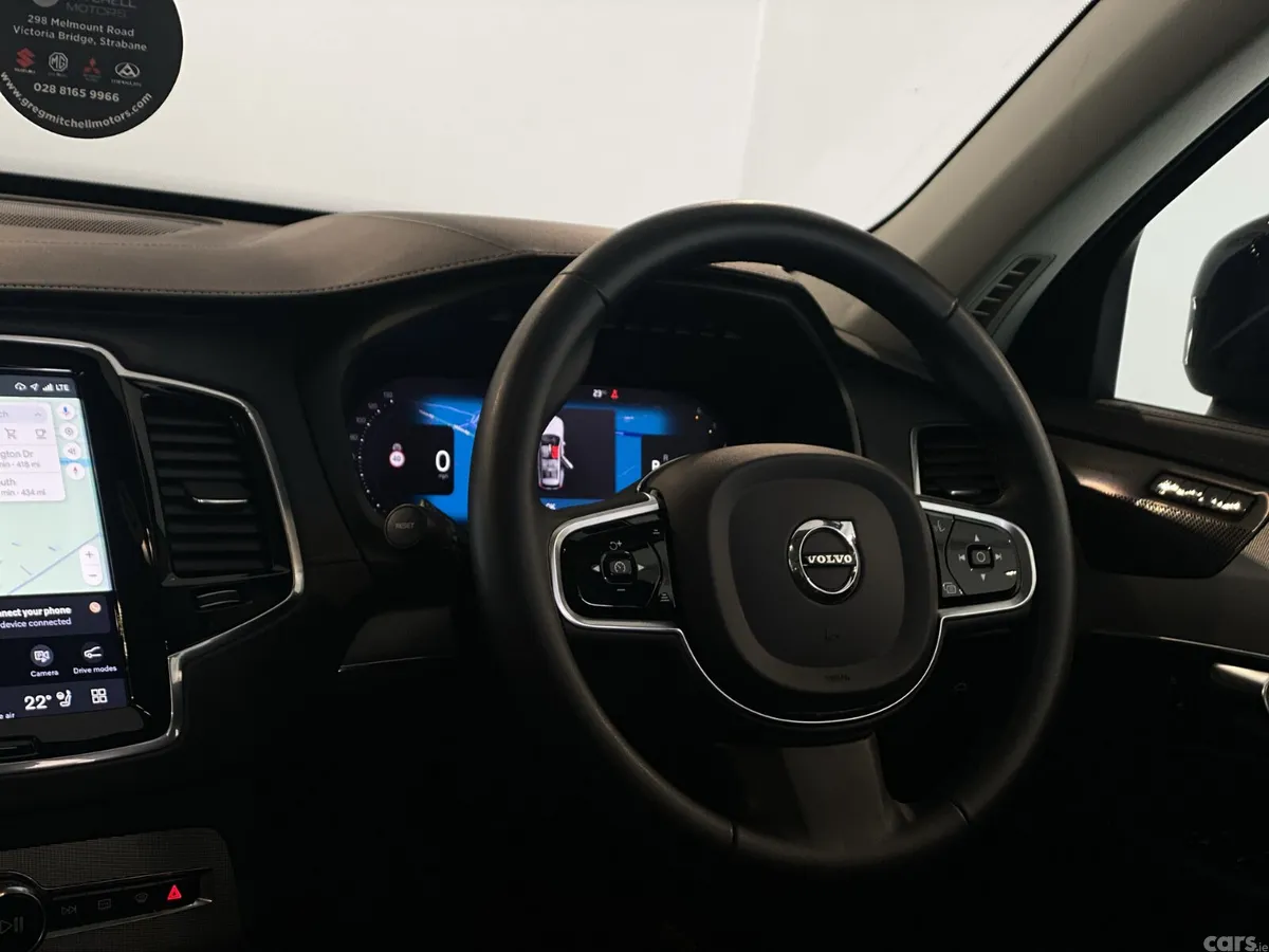 Volvo XC90 SUV, Diesel Hybrid, 2022, Black